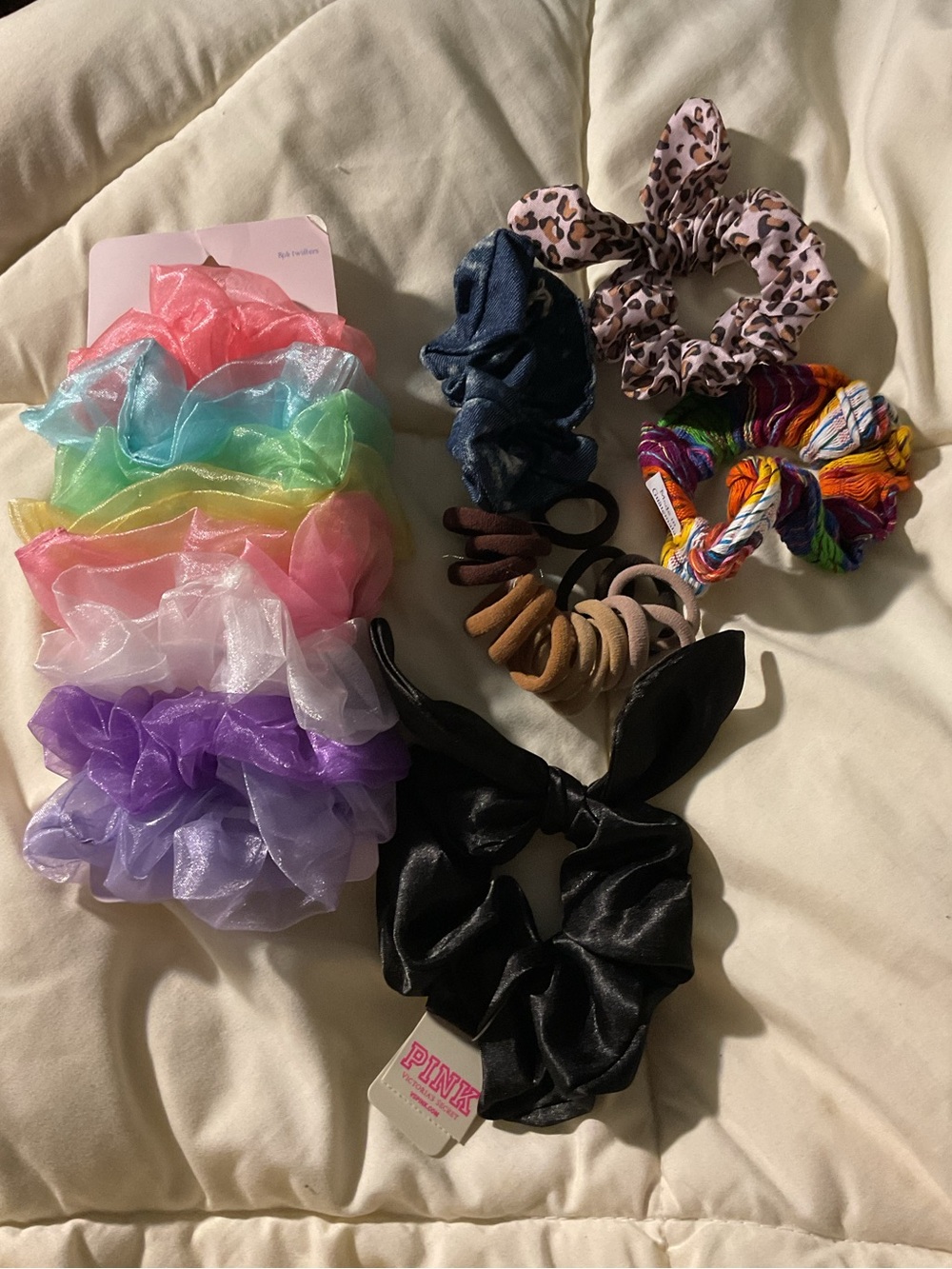 Bundle of Scrunchies/ Hair Accessories/ Hair Ties